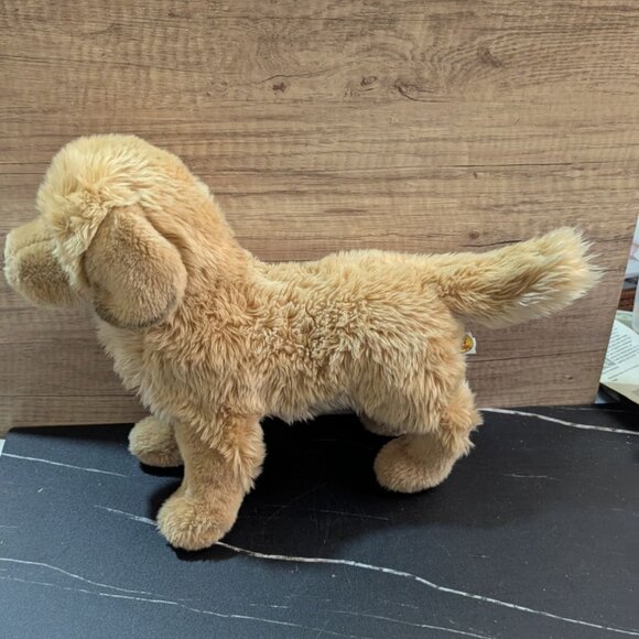 Bass Pro Shops Plush Golden Retriever Dog Stuffed Animal 12" Soft Fluffy Cutie ! - Picture 4 of 8